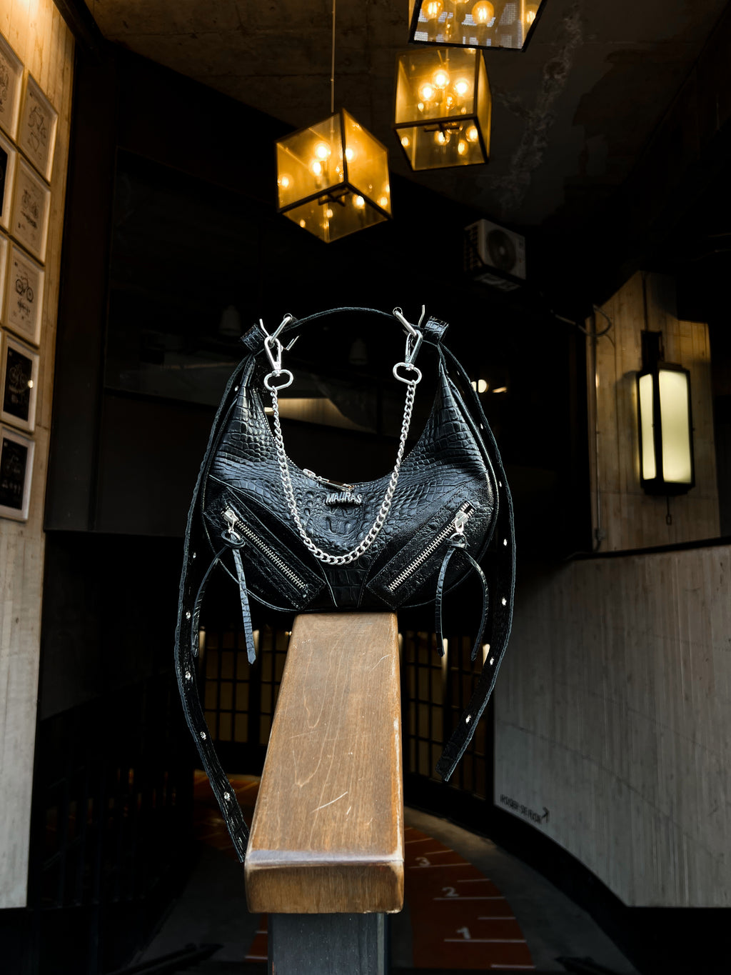 TITANIA   CROCO NOIR